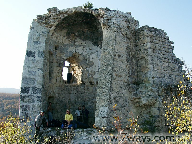 Пещерные города Крыма - Сюйренская крепость