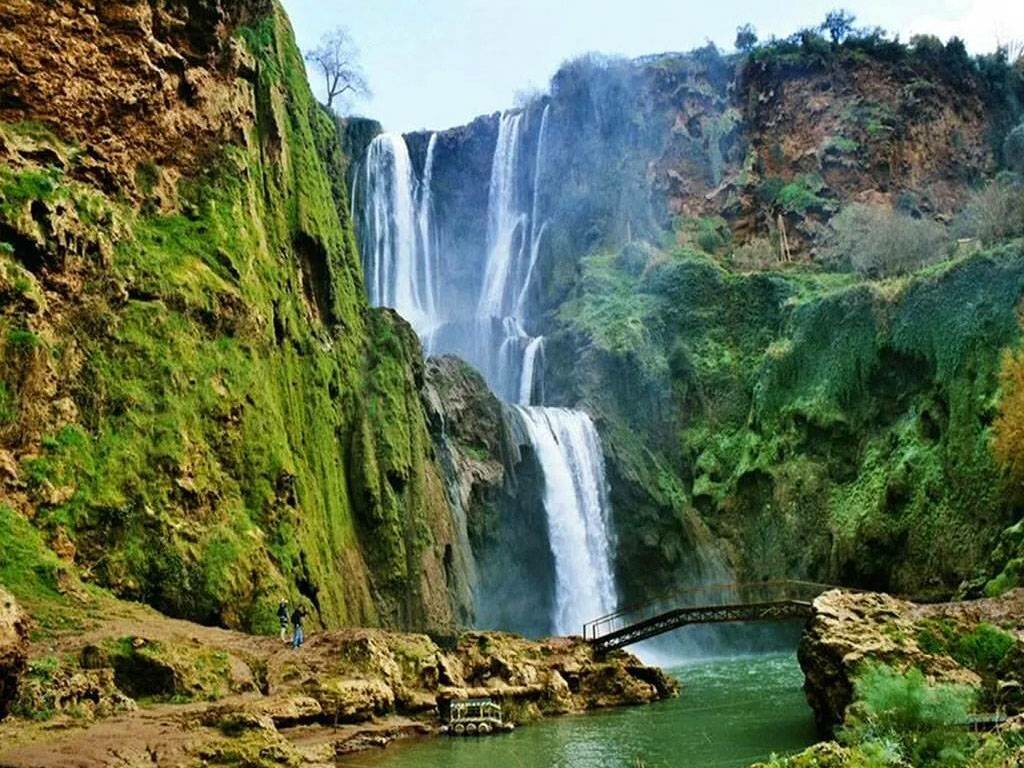 Водопады Узуд, Марокко