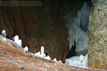 Пещера Ледовый Колодец (Большой Бузлук) - Караби, Крым