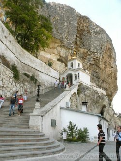 Лестница Успенского монастыря, Крым